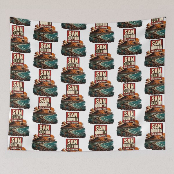 Item preview, San Quintin Baja California Vintage Travel Tourism designed and sold by TravelersGems.