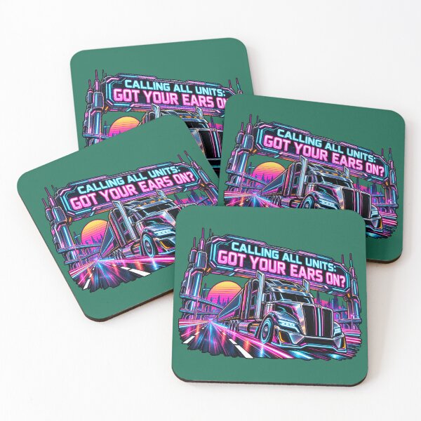 Item preview, Trucker - Calling All Units - Got Your Ears On?  designed and sold by NomadForge.