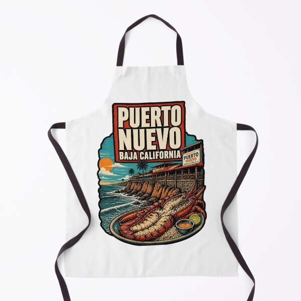 Item preview, Puerto Nuevo Baja California Vintage Travel Tourism designed and sold by TravelersGems.
