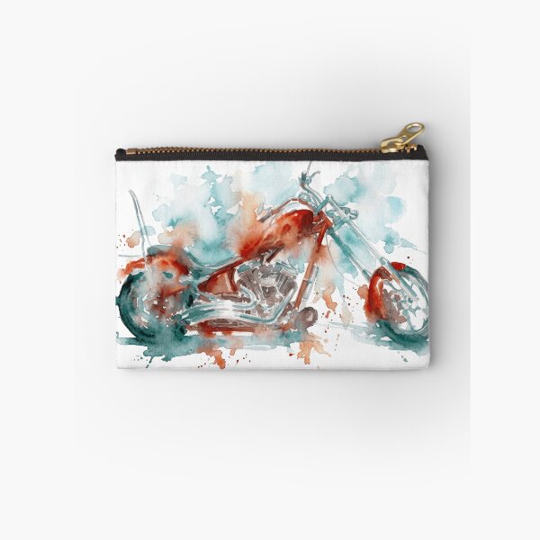 Item preview, Red Chopper on Teal, Long Raked Fork designed and sold by caracatita75.