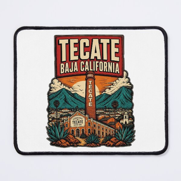 Item preview, Tecate Baja California Vintage Travel Tourism designed and sold by TravelersGems.