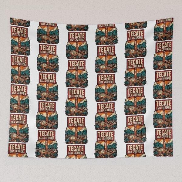 Item preview, Tecate Baja California Vintage Travel Tourism designed and sold by TravelersGems.