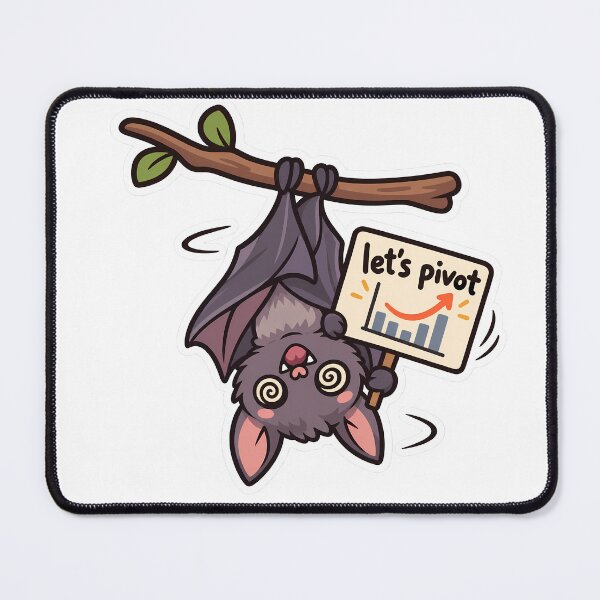 Item preview, Lets Pivot Dizzy Bat Office Humor designed and sold by Mordenrox.