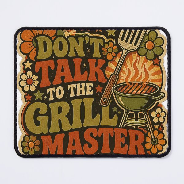 Artikelvorschau, Sprich nicht mit dem Grillmeister entworfen und verkauft von BushriderLabs.