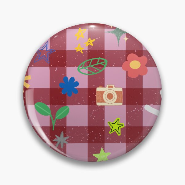 Item preview, Retro Pop Icon Grid — Colorful Checkerboard Pattern Stickers, T-Shirts, Phone Cases, Tote Bags, Notebooks, Mugs, Pillows, Art Prints, Laptop Sleeves, Leggings, Dresses, and Backpacks designed and sold by ArtwithRabbit.