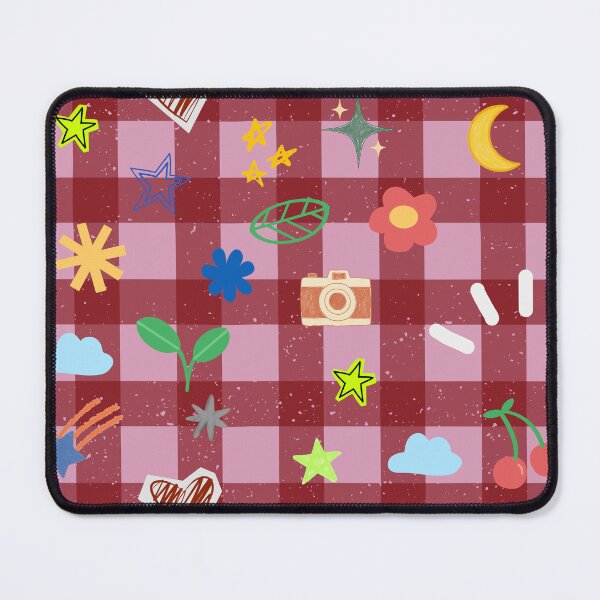 Item preview, Retro Pop Icon Grid — Colorful Checkerboard Pattern Stickers, T-Shirts, Phone Cases, Tote Bags, Notebooks, Mugs, Pillows, Art Prints, Laptop Sleeves, Leggings, Dresses, and Backpacks designed and sold by ArtwithRabbit.