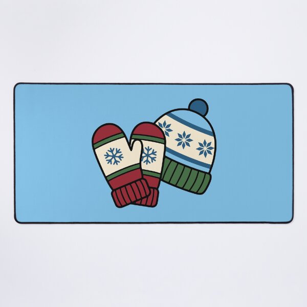Item preview, Cozy Winter Mittens and Knit Beanie Hat designed and sold by AIG - Andrei Ilie Graphics.