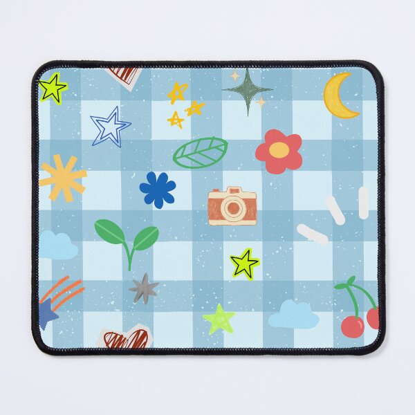 Item preview, Blue Daydreams — Whimsical Icon Print Stickers, T-Shirts, Phone Cases, Tote Bags, Notebooks, Mugs, Pillows, Art Prints, Laptop Sleeves, Leggings, Dresses, and Backpacks designed and sold by ArtwithRabbit.