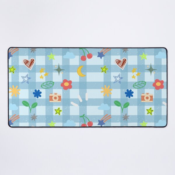 Item preview, Blue Daydreams — Whimsical Icon Print Stickers, T-Shirts, Phone Cases, Tote Bags, Notebooks, Mugs, Pillows, Art Prints, Laptop Sleeves, Leggings, Dresses, and Backpacks designed and sold by ArtwithRabbit.