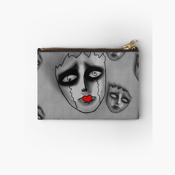 Item preview, Surreal Crying Mask Pattern Gothic Art⁠ designed and sold by a1-x.