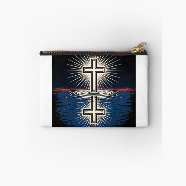 Item preview, Cross Reflected In Water Art designed and sold by Gangster-Design.