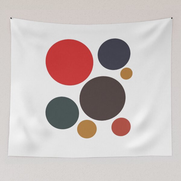 Item preview, Modern Geometric Circles Abstract Pattern designed and sold by PicturePic.