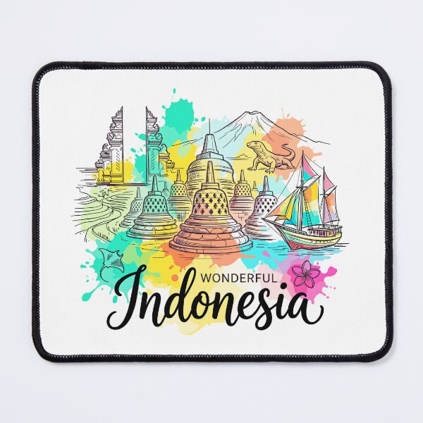 Item preview, Indonesia: Borobudur, Komodo & Travel designed and sold by EdwinkOne.