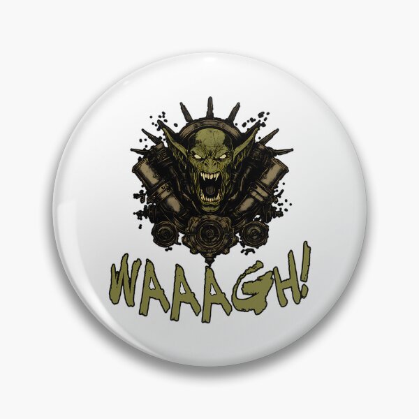 Artikelvorschau, Orks Waaagh - Kriegsboss entworfen und verkauft von NeshWork.
