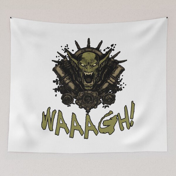 Item preview, Orks Waaagh - Warboss designed and sold by NeshWork.