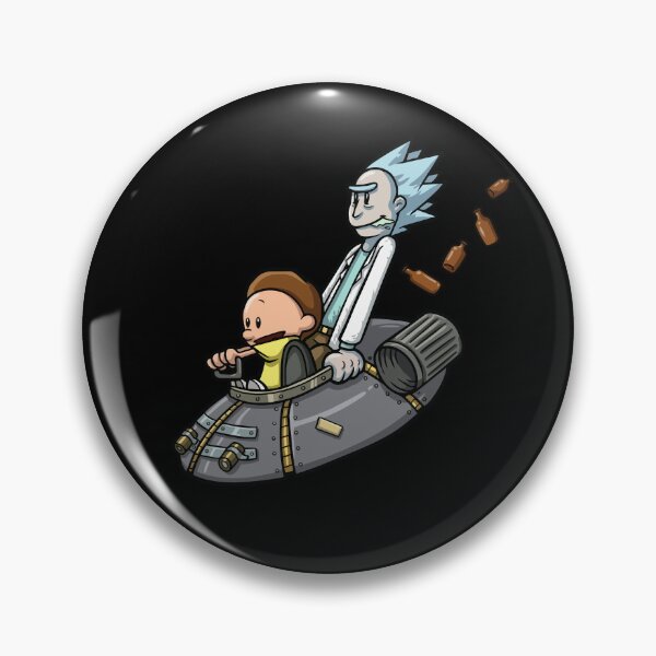 Item preview, Calvrick and Horty designed and sold by Gnarwalbacon.