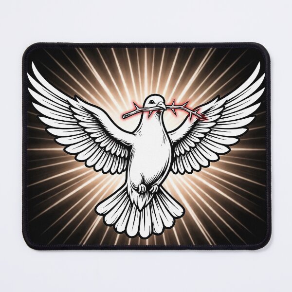 Item preview, Dove And Thorns Peace Art designed and sold by Gangster-Design.