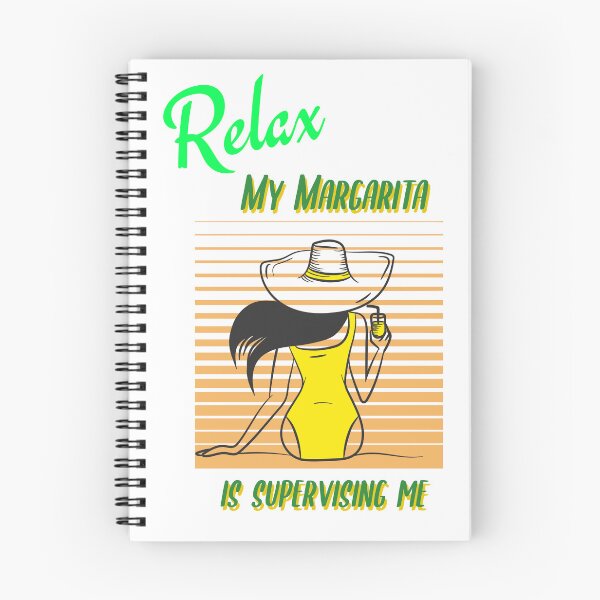 Item preview, RELAX - My Margarita is supervising me  designed and sold by CreationsbYKz.
