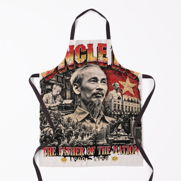 Item preview, Uncle Ho The Father of The Nation Ho Chi Minh Vintage Bootleg Collage designed and sold by Neurospicy Trolls.