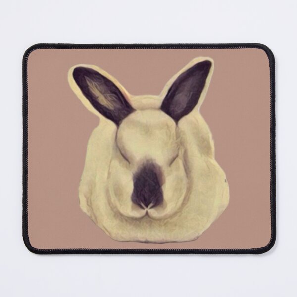 Item preview, Sleeping Snuggle Bunny Sticker designed and sold by oh-bi-me.