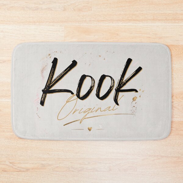 Aperçu de l'œuvre Original Kook - Unique et farfelu, écriture dorée créée et vendue par KookArt.