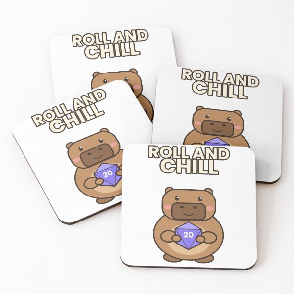 Item preview, Roll and Chill Capybara designed and sold by Rev22.