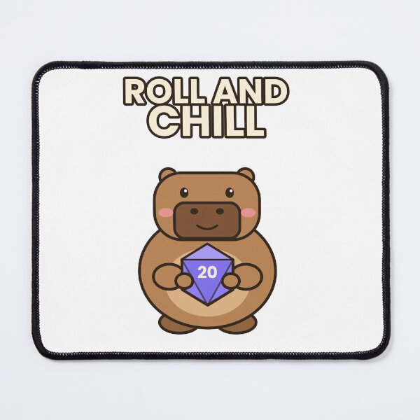 Item preview, Roll and Chill Capybara designed and sold by Rev22.