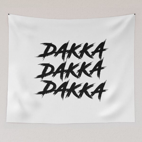 Aperçu de l'œuvre Dakka Dakka Dakka - Ork disant citation créée et vendue par NeshWork.