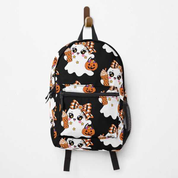 Item preview, Halloween Boujee Ghost Pumpkin Coffee Luxury Glam designed and sold by Thread&Fable.
