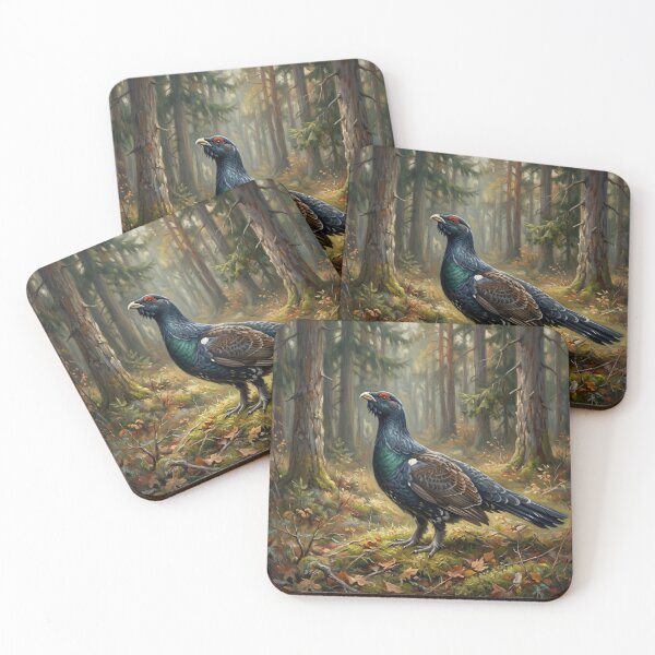 Item preview, Majestic Capercaillie Hunting Art designed and sold by TammyHunterArt.