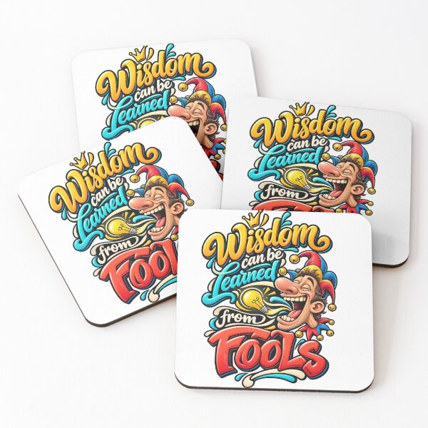 Item preview, wisdom can be learned from fools designed and sold by Abohili.