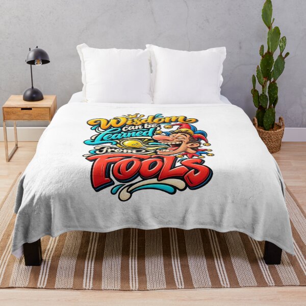 Item preview, wisdom can be learned from fools designed and sold by Abohili.
