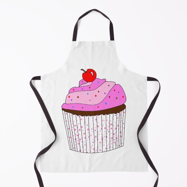 Item preview, Cute Pink Cupcake With Sprinkles designed and sold by Sartoris Art.