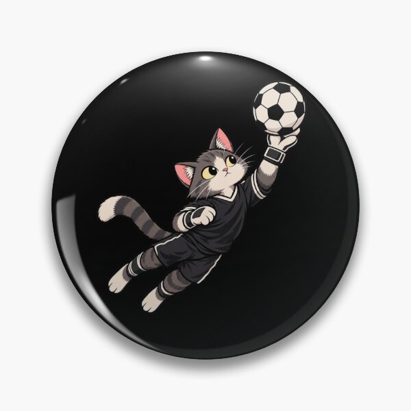 Item preview, Cat Goalkeeper designed and sold by Konvero.