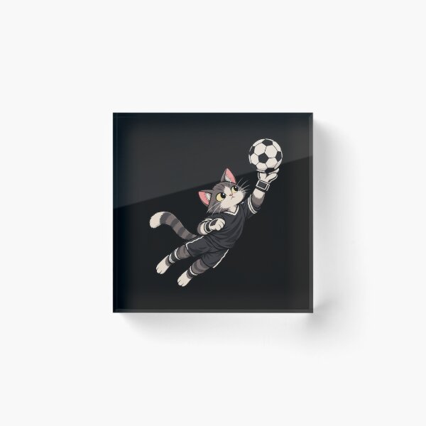 Item preview, Cat Goalkeeper designed and sold by Konvero.