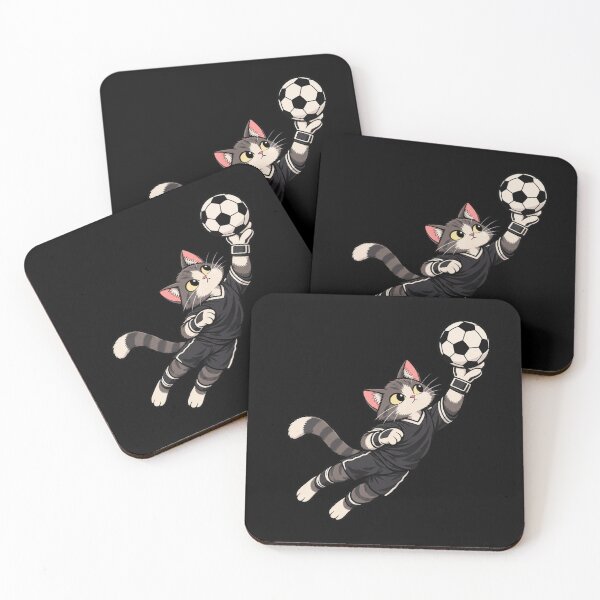 Item preview, Cat Goalkeeper designed and sold by Konvero.