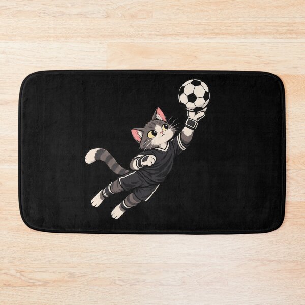 Item preview, Cat Goalkeeper designed and sold by Konvero.