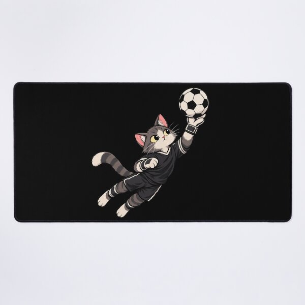 Item preview, Cat Goalkeeper designed and sold by Konvero.