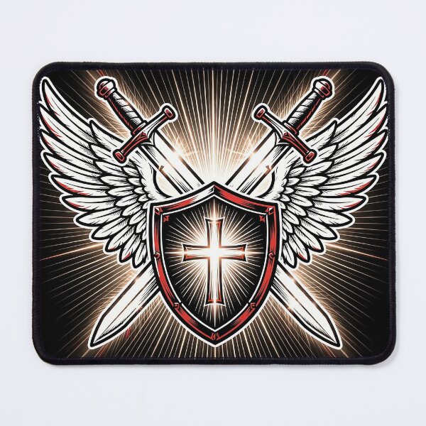Item preview, Crossed Swords And Shield Art designed and sold by Gangster-Design.