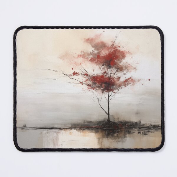 Item preview, Wabi sabi and japandi inspired autumn tree designed and sold by filigreedigital.