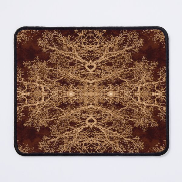 Item preview, Antique Gold Branch Kaleidoscope – Luxurious Botanical Pattern designed and sold by SulkaCreative.