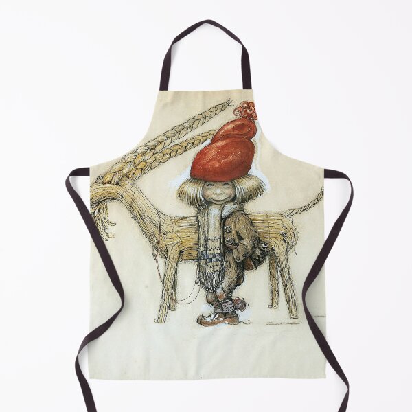 Item preview, Tomte and Yule Goat - John Bauer designed and sold by forgottenbeauty.