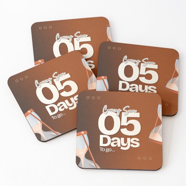 Item preview, Coming Soon 05 Days To Go Countdown Poster designed and sold by Mr besho.