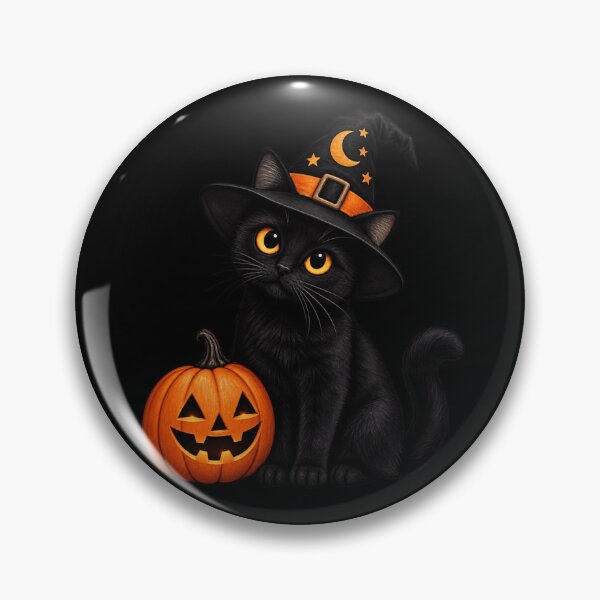 Item preview, Witch Cat (Halloween) designed and sold by MEMERY MUSEUM.