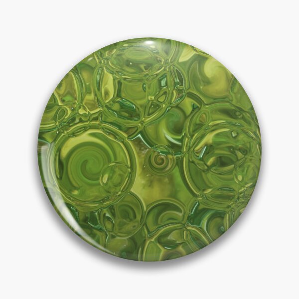 Item preview, Burnt Olive Hydrangea Fractal Circles designed and sold by SXW Designs.