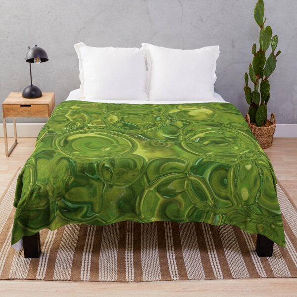 Item preview, Burnt Olive Hydrangea Fractal Circles designed and sold by SXW Designs.
