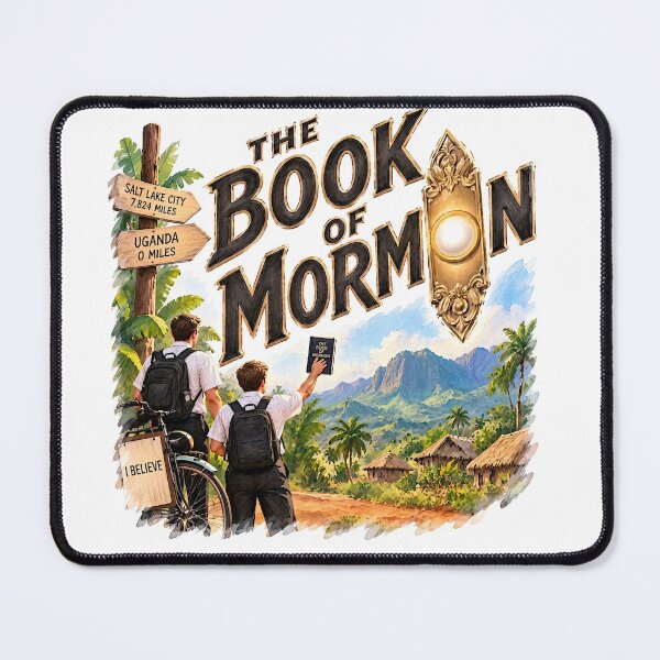 Item preview, The Book of Mormon the Musical designed and sold by Lyric Vault - Rock on.