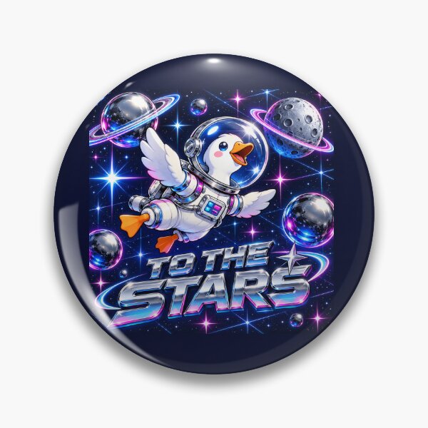 Item preview, Cute Goose Space Cadet To The Stars Kawaii designed and sold by DmaarGroup.