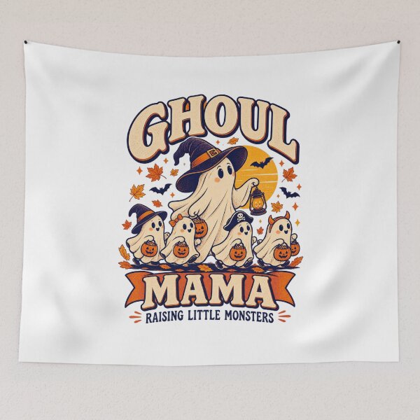 Item preview, Ghoul Mama Halloween Family designed and sold by LuveraxArt.