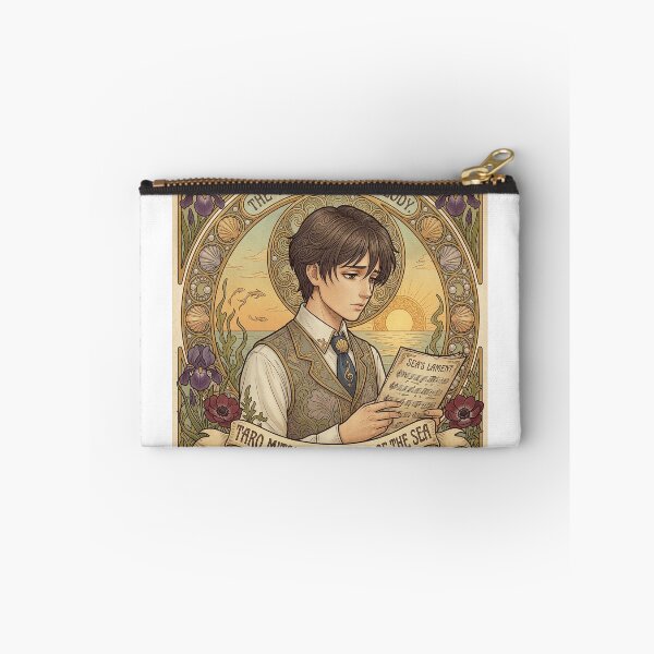 Item preview, Taro Mitsuki in the style of Alphonse Mucha designed and sold by Solace Sparkles.
